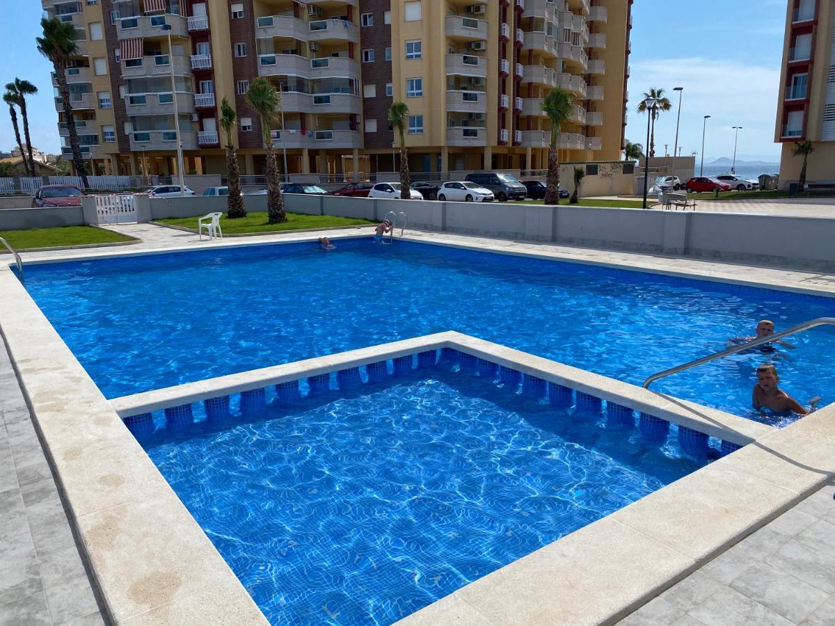 La Manga Principe Relax Ferienwohnung Am Strand Mit Exklusiver Ausstattung Los Narejos Exteriör bild